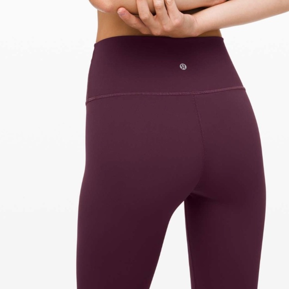 Lululemon Wunder Under High-Rise Tight 25" *Full-On Luxtreme in Arctic Plum 2 - Picture 6 of 7